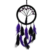 Mor İncili Hayat Ağacı Dream Catcher thumbnail 4