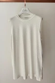 MB27.191 MOODBASİC SERPME TAŞLI SIFIR KOL TSHIRT thumbnail 2
