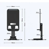 Katlanabilir Telefon Tablet Tutucu Stand thumbnail 10