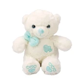 3186 Papyonlu Peluş Ayı 30 cm - thumbnail 3