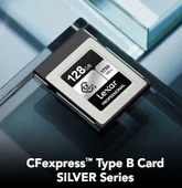 Lexar 128GB Professional CFexpress Type B Kart (Silver) thumbnail 2