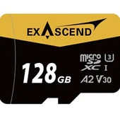 Exascend Catalyst microSD V30, A2 128GB, w/ adapter - 175MB/S Read -150MB/S Write thumbnail 3