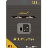 Exascend Catalyst microSD V30, A2 128GB, w/ adapter - 175MB/S Read -150MB/S Write thumbnail 2