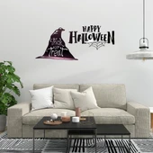 Happy Halloween Temalı Duvar Stickerı thumbnail 2