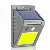 Hareket Sensörlü Solar 48 Led Bahçe Lambası thumbnail 1