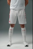 Hummel Milli Takım Beyaz Şort Erkek thumbnail 1