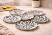 İmroz Anahtar 6 lı Pasta Tabağı 19 cm. thumbnail 1