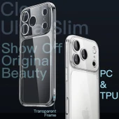 Abatech iPhone 17 Pro Şeffaf Telefon Kılıfı thumbnail 5