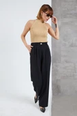 Kadın Beli Lastikli Pzzo Pantolon thumbnail 6