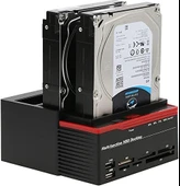 TAPLİN 3.5 2.5 USB 3.0 IDE Sata Hdd Hard Disk Multıfunctıon Dock Stand - TD-207 thumbnail 5