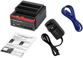 TAPLİN 3.5 2.5 USB 3.0 IDE Sata Hdd Hard Disk Multıfunctıon Dock Stand - TD-207 thumbnail 4