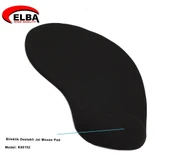 Elba K06152 Bileklikli Jel Mouse Pad Siyah thumbnail 2