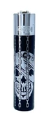 Clipper Deadly Chains Serisi Metal Çakmak - Silver thumbnail 4