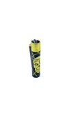 Clipper Deadly Chains Serisi Metal Çakmak - Gold thumbnail 6