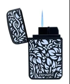 Zengaz Cool Tasarım Jet Alev Çakmak - Baroque Leaf thumbnail 3