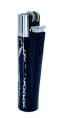 Clipper Deadly Chains Serisi Metal Çakmak - Silver thumbnail 2
