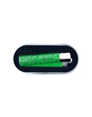 Clipper Green Pattern Metal Çakmak - Yeşil thumbnail 7