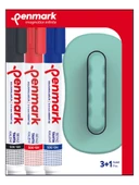PENMARK TAHTA KALEMI 3 LU + SILGI BLS. 305-TK 3S thumbnail 1