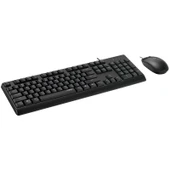 RAPOO X130Pro Kablolu USB TR Klavye Mouse Set Siyah 13386 thumbnail 5