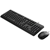 RAPOO X130Pro Kablolu USB TR Klavye Mouse Set Siyah 13386 thumbnail 4