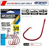 Owner 5114 Mutu Light Red Olta İğnesi No:4 thumbnail 2