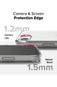 Abatech iPhone 16E Şeffaf Telefon Kılıfı thumbnail 2