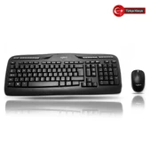 LOGITECH MK330, 920-003988, Kablosuz, Türkçe Q, Klavye Mouse Set thumbnail 1