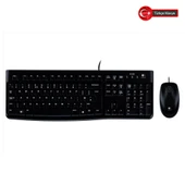 LOGITECH MK120, 920-002560, USB Kablolu, Türkçe Q, Klavye Mouse Set thumbnail 1