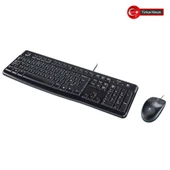 LOGITECH MK120, 920-002560, USB Kablolu, Türkçe Q, Klavye Mouse Set thumbnail 3
