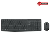 LOGITECH MK235, 920-007925, Kablosuz, Türkçe Q, Klavye Mouse Set thumbnail 1