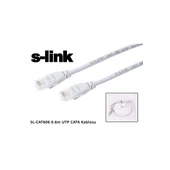 S-LINK SL-CAT606 CAT6 Patch 60CM Kablo (Gri) thumbnail 2