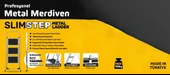 SGS 4 BASAMAKLI METAL MERDİVEN (SLIMSTEP) thumbnail 2