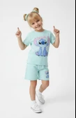 Stitch Kız Çocuk Şortlu Takım thumbnail 3