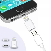 iPhone / iPad Micro Usb Dönüştürücü Adaptör OTG Aparat thumbnail 1