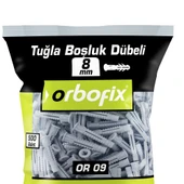 Orbofix Tuğla Boşluk Dübeli 8mm (500 Adet) thumbnail 3