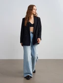 60789 DİLVİN KRUVAZE BLAZER CEKET thumbnail 1