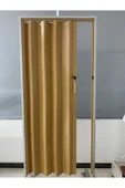 Akordeon Kapı Kibar Modeli, Meşe Ahşap Desenli, 84x216cm thumbnail 2