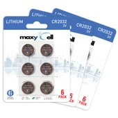 Maxycell 6 Adet CR2032,DL2032 3V thumbnail 1