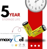 MaxyCell 5 Adet  LR1  Piller 1.5V  MN9100, 910A, LR1, E90 thumbnail 3