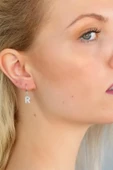R Harf Bayan Küpe thumbnail 1