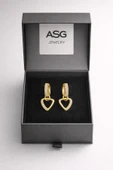 ASG SHOPPİNG KADIN ÇELİK KÜPE thumbnail 3