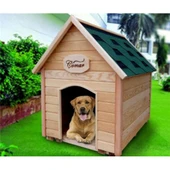 Oscar Ahşap Köpek Kulubesi ; Çomar M (Midi) thumbnail 1