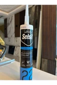 Selsil SİLİKONİZE MASTİK 5 AD  500g Beyaz thumbnail 1
