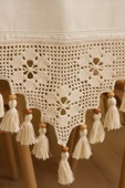 Dantel İşlemeli Boncuklu Runner 50x130 cm thumbnail 3