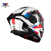 MT HELMETS THUNDER 4 SV LUMINENCE A7 PARLAK KAPALI KASK thumbnail 3