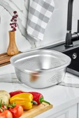 Cooker MaxFlow 26 cm Çelik Süzgeç YK1872 thumbnail 5