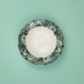 Fecra Vintage Emerald Bowl Kase 25 Cm thumbnail 5