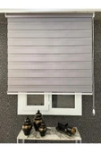 TREND STOR PERDE Antrasit Zebra Stor Güneşlik Perde thumbnail 3