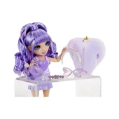 Rainbow High Kristal Serisi Bebekleri Violet Willow thumbnail 3