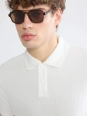 XSIDE Ekru Polo Yaka Erkek Tişört thumbnail 3
